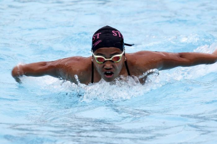   Suci Indriani, perenang andalan Indonesia di kelas S4 Asian Para Games 2018.  