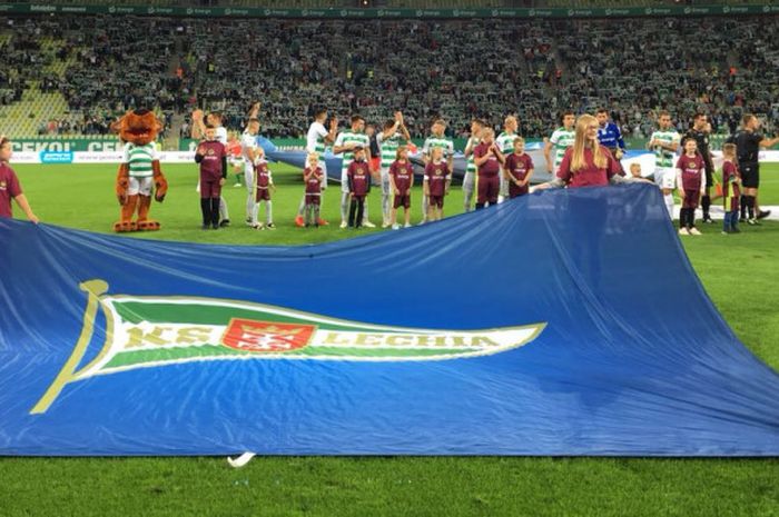    Potret jelang laga antara Lechia Gdansk kontra Korona Kielce SA dalam lanjutan Liga Ekstraklasa P