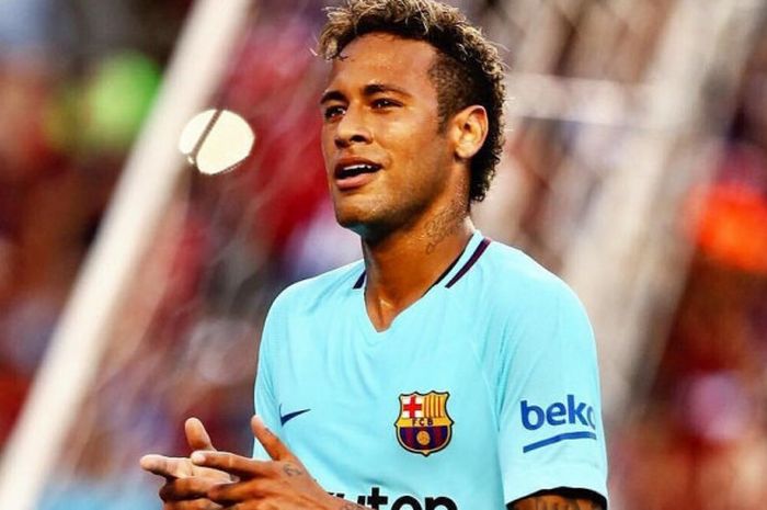 Neymar menutup tur pramusim Manchester United di Amerika Serikat dengan gol tunggal ke gawang David De Gea.