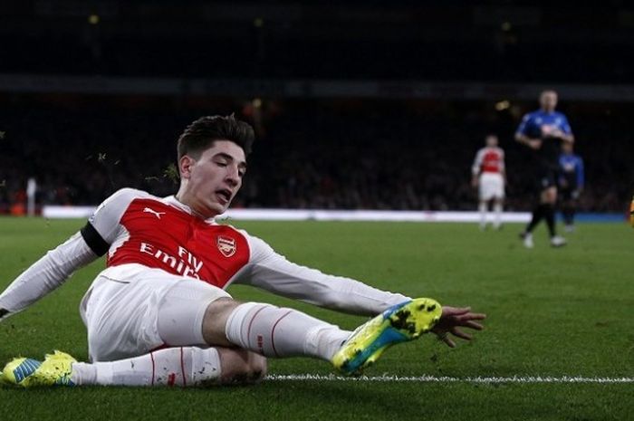 Bek kanan Arsenal, Hector Bellerin, optimistis timnya mampu mengatasi permainan Barcelona pada babak 16 besar Liga Champions 2015-2016.