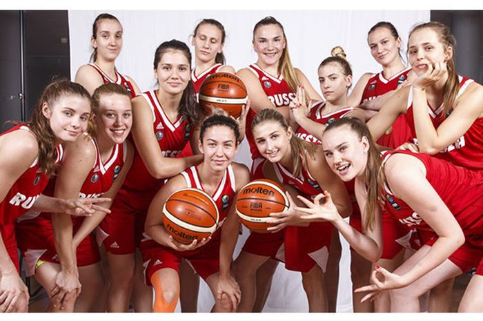 Tim basket putri Rusia untuk FIBA U-19 Women's Basketball World Cup 2017