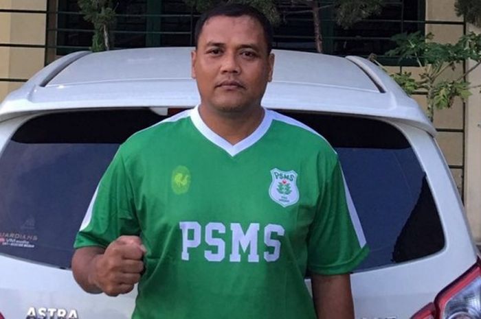 Pelatih PSMS Medan, Mahruzar Nasution, memuji disiplin bermain Legimin Rahardjo dkk saat menghadapi Persib Bandung di Stadion Teladan, Minggu (26/3/2017) sore.