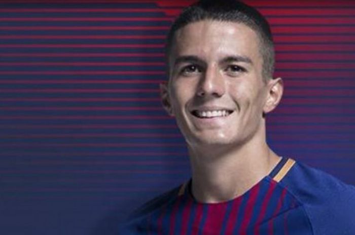 Pemain muda Barcelona, Sergio Palencia.