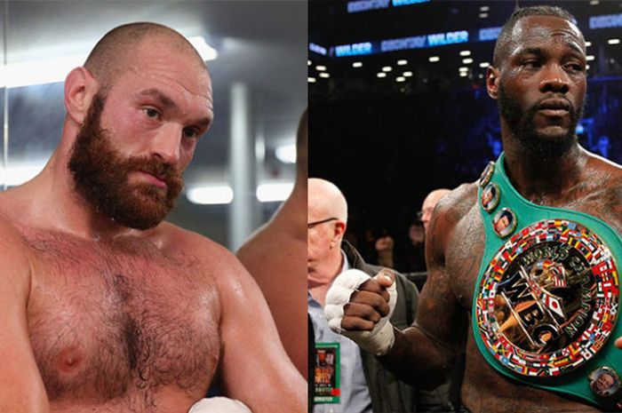 Tyson Fury dan Deontay Wilder.