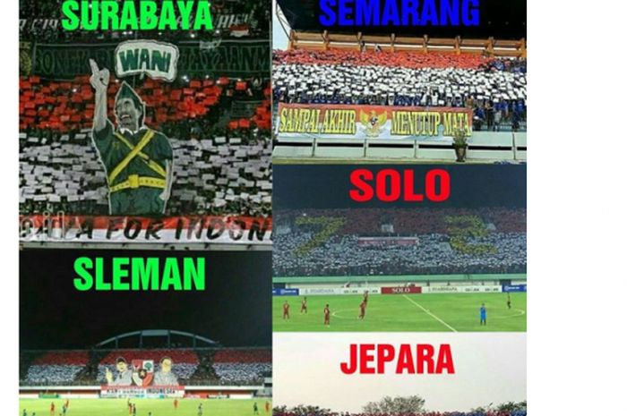 suporter liga 2 Indonesia