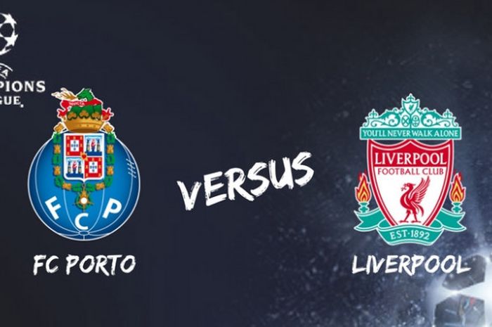 Grafis FC Porto vs Liverpool