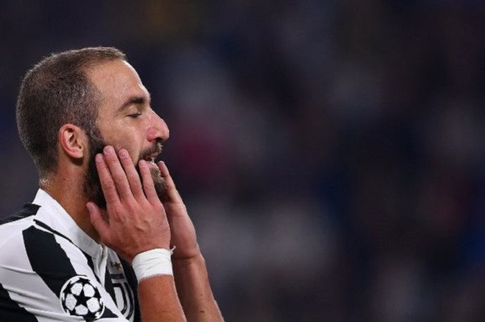 Striker Juventus, Gonzalo Higuain.