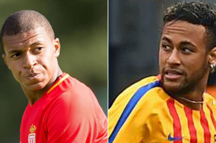 Kylian Mbappe dan Neymar.