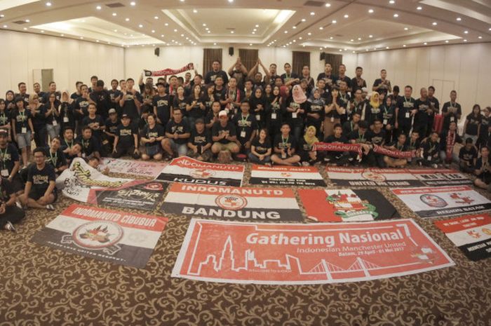 IndoManUtd melakukan salah satu aktivitas rutin mereka, gathering nasional.