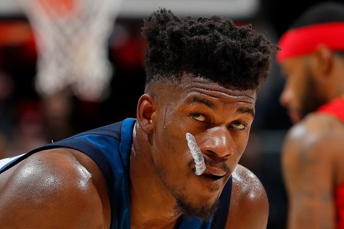 Jimmy Butler, salah satu hasil pertukaran pemain terbaik NBA musim 2017-2018.