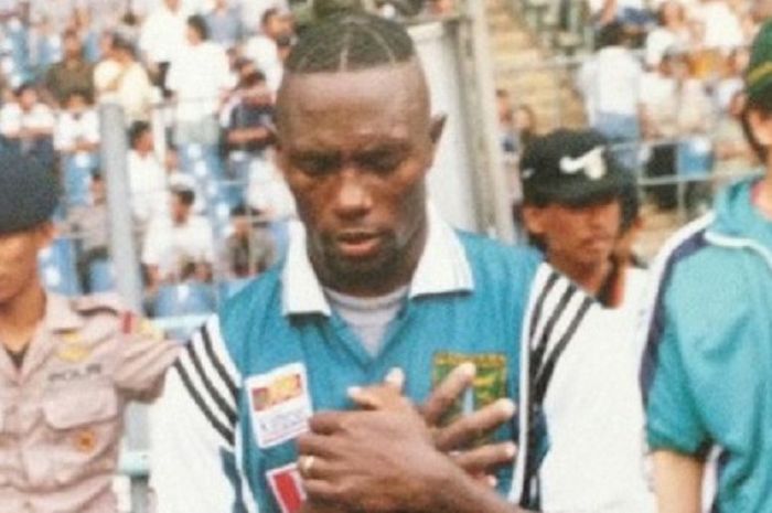 Coach Jacksen F Tiago ketika berseragam Persebaya Surabaya tahun 1997.