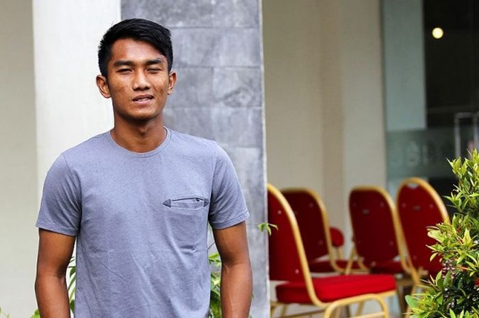 Monieaga Bagus, striker Mitra Kukar.