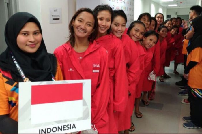 Timnas Polo Air Putri Indonesia di SEA Games 2017