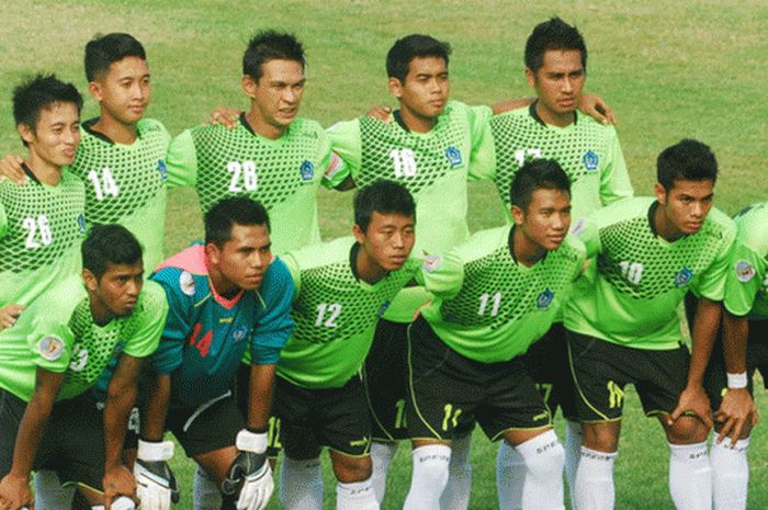  Skuat PS Badung saat berkompetisi di Liga Indonesia Divisi 1 musim 2013-2014