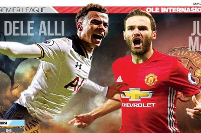 Preview laga seru dari Liga Inggris antara Tottenham Hotspur vs Manchester United di OLE Internasional.
