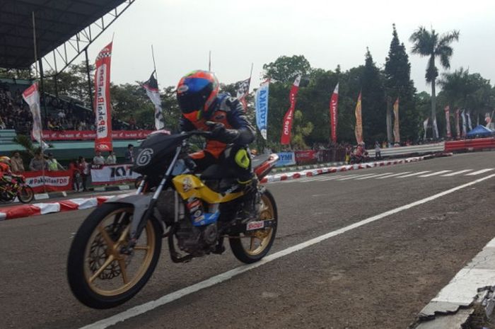 Honda Dream Cup 2018 putaran pertama di Sirkuit Brigif, Cimahi, Jawa Barat, pada Minggu, (22/4/2018).