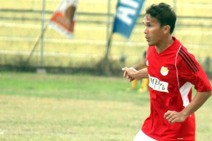 Gelandang Donny Fernando Siregar saat masih membela Pro Duta FC. 