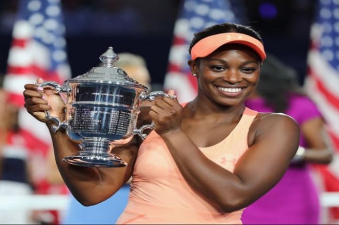 Sloane Stephens berhasil menjuarai turnamen US Open 2017 setelah berhasil mengalahkan Madison Keys pada partai final yang digelar Sabtu (9/9/2017) waktu New York.