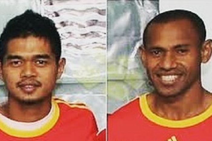 Bambang Pamungkas dan Elie Aiboy saat berseragam Selangor FA