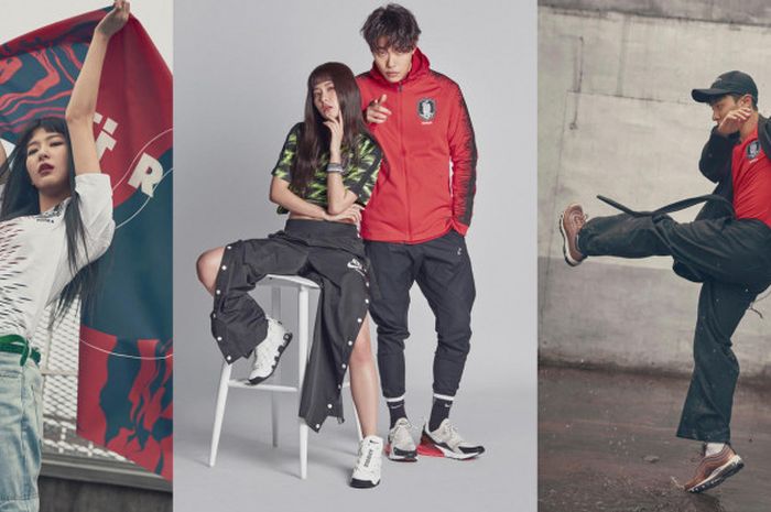Seulgi dan Ryu Jun-yeol promosikan jersey terbaru Timnas Korea Selatan