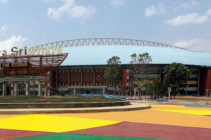 Kompleks Stadion Jakabaring di Palembang, salah satu arena yang akan digunakan untuk Asian Games 2018.