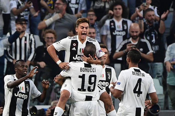 juventus menang liga champion