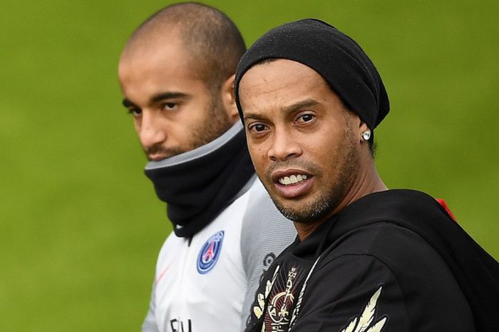 Lucas Moura dan Ronaldinho