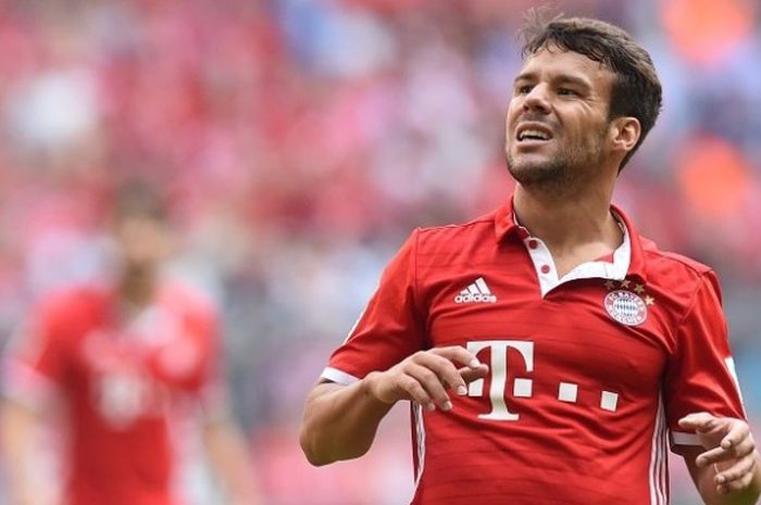 Pemain Bayern Muenchen, Juan Bernat, tampil dalam laga Bundesliga kontra FC Koeln di Allianz Arena, 1 Oktober 2016.