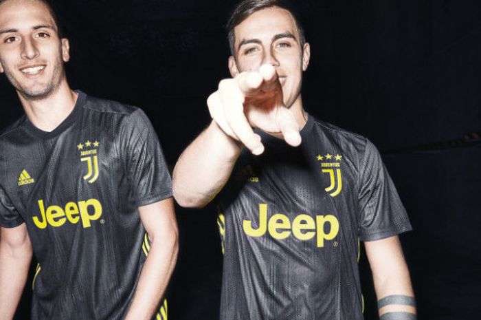 Penampakan kostum ketiga Juventus untuk musim 2018-2019