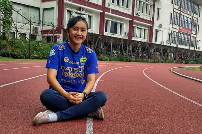 Gita Dewi Mulyani, wasit cantik dari Tasikmalaya