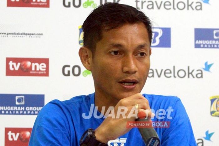 Bek Kanan Persiba Balikpapan, Iqbal Samad menyerukan bahwa laga kontra Arema FC di Stadion Gajayana