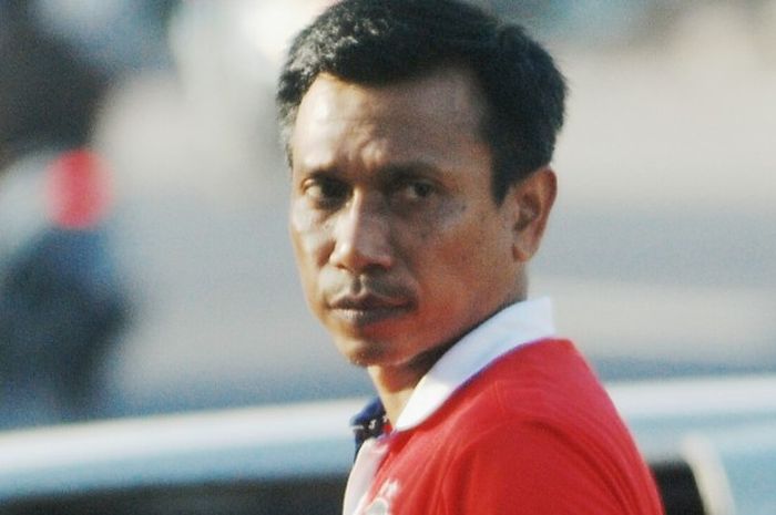 Widodo C Putro latih Bali United per Rabu (10/5/2017).