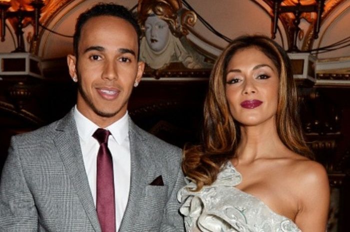 Lewis Hamilton dan Nicole Scherzinger ketika masih bersama.