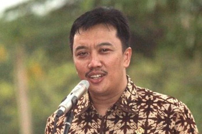 Menpora RI, Imam Nahrowi, saat berada di Yogyakarta.