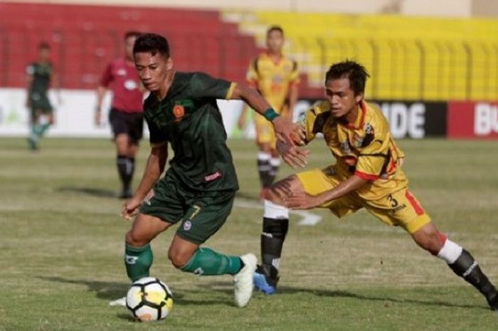 PS Tira bermain imbang 0-0 dengan Mitra Kukar di Stadion Sultan Agung, Bantul pada Selasa (10/7/2018).