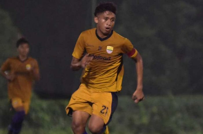 Pemain Persib U-19 dan Jebolan Diklat Persib, Ilham Qolba.