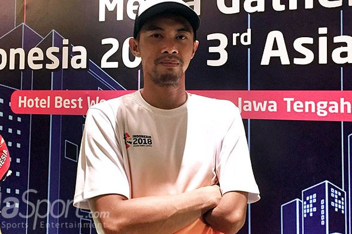 Setyo Budi Hartanto, atlet lompat jauh difabel Indonesia kelas T47 putra.