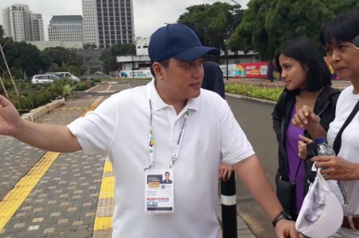 Jalan kaki Menuju Venue, Erick Thohir Ingin Asian Games Wariskan Gaya Hidup Sehat