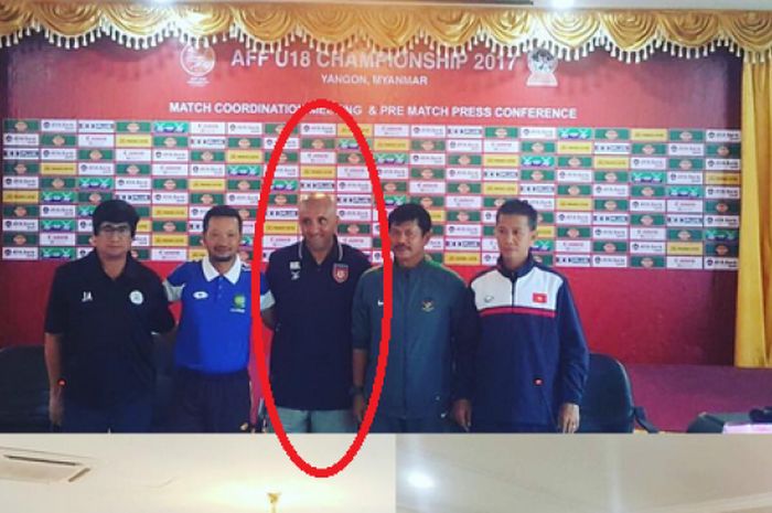 Foto Jumpa Pers Grup B Piala AFF U-18 di Myanmar