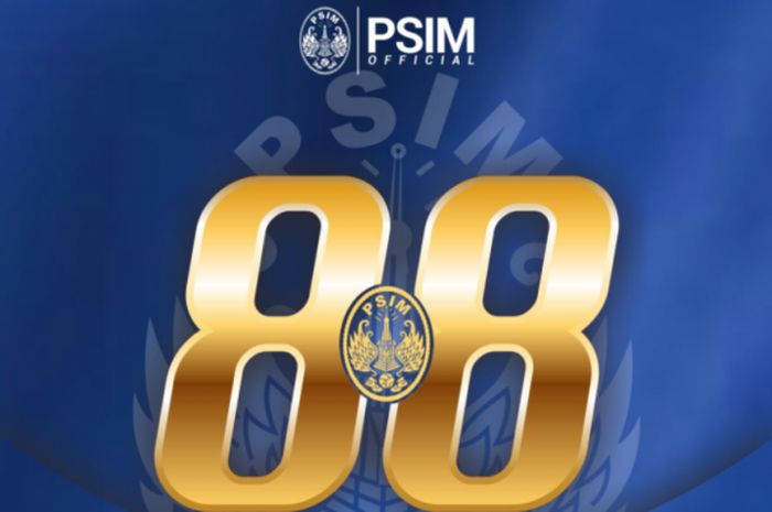 unggahan logo ulang tahun ke-88 PSIM 