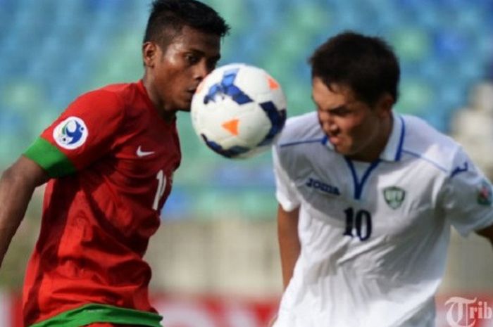 Zulfiandi saat berseragam Timnas U-19 Indonesia.