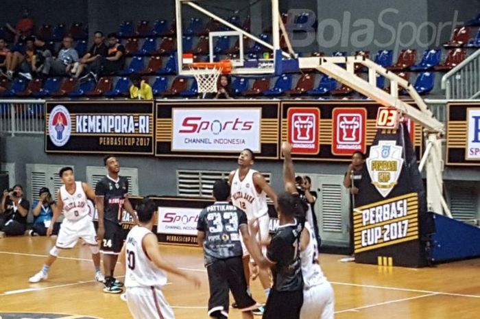 Pelita Jaya vs Hang Tuah Sumsel di Semifinal Perbasi Cup 2017, Kamis (9/11/2017) di BritAma Hall, Kelapa Gading.