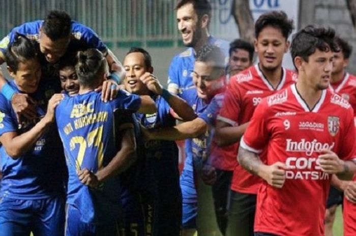 Persib Bandung dan Bali United