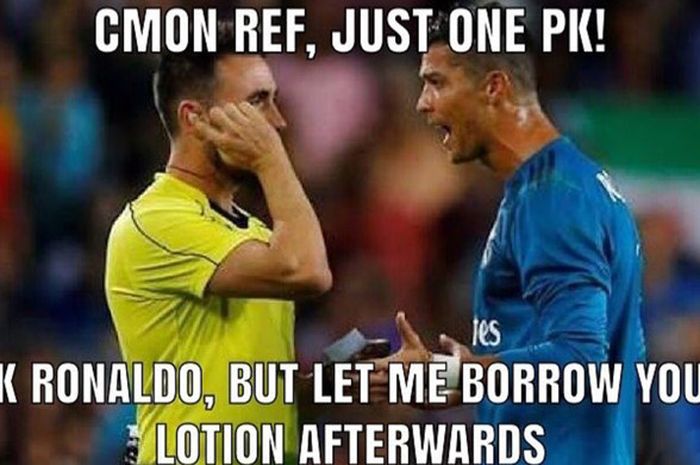 Meme Cristiano Ronaldo.
