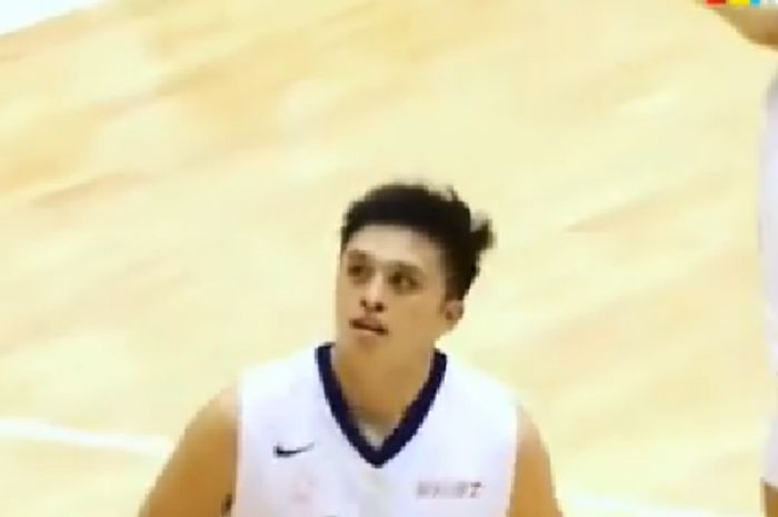 Salah satu pebasket Liga Basket Taiwan