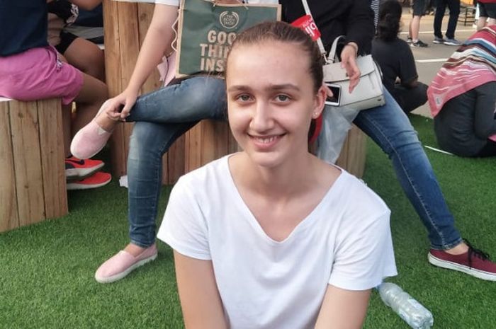Laura Murphy (15), ingin berkembang dan belajar bulu tangkis di Indonesia 