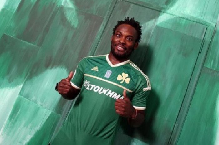 Michael Essien saat didatangkan Panathinaikos