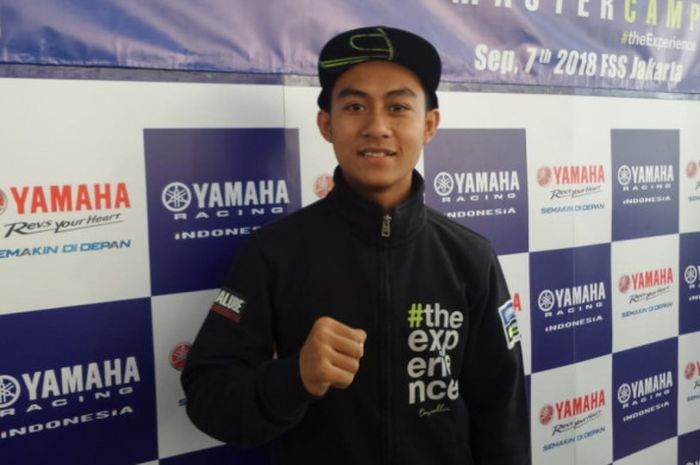 Pebalap muda Yamaha Indonesia, Muhammad Faerozi.