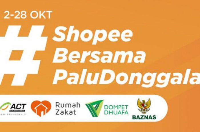 Shopee Bersama Palu-Donggala