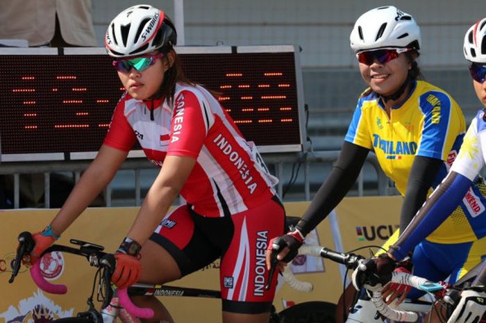 Pebalap sepeda putri Indonesia, Liontin Evangelina 